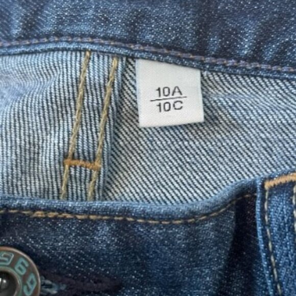 Gap blue long & lean flare jeans size 10 - Picture 4 of 9